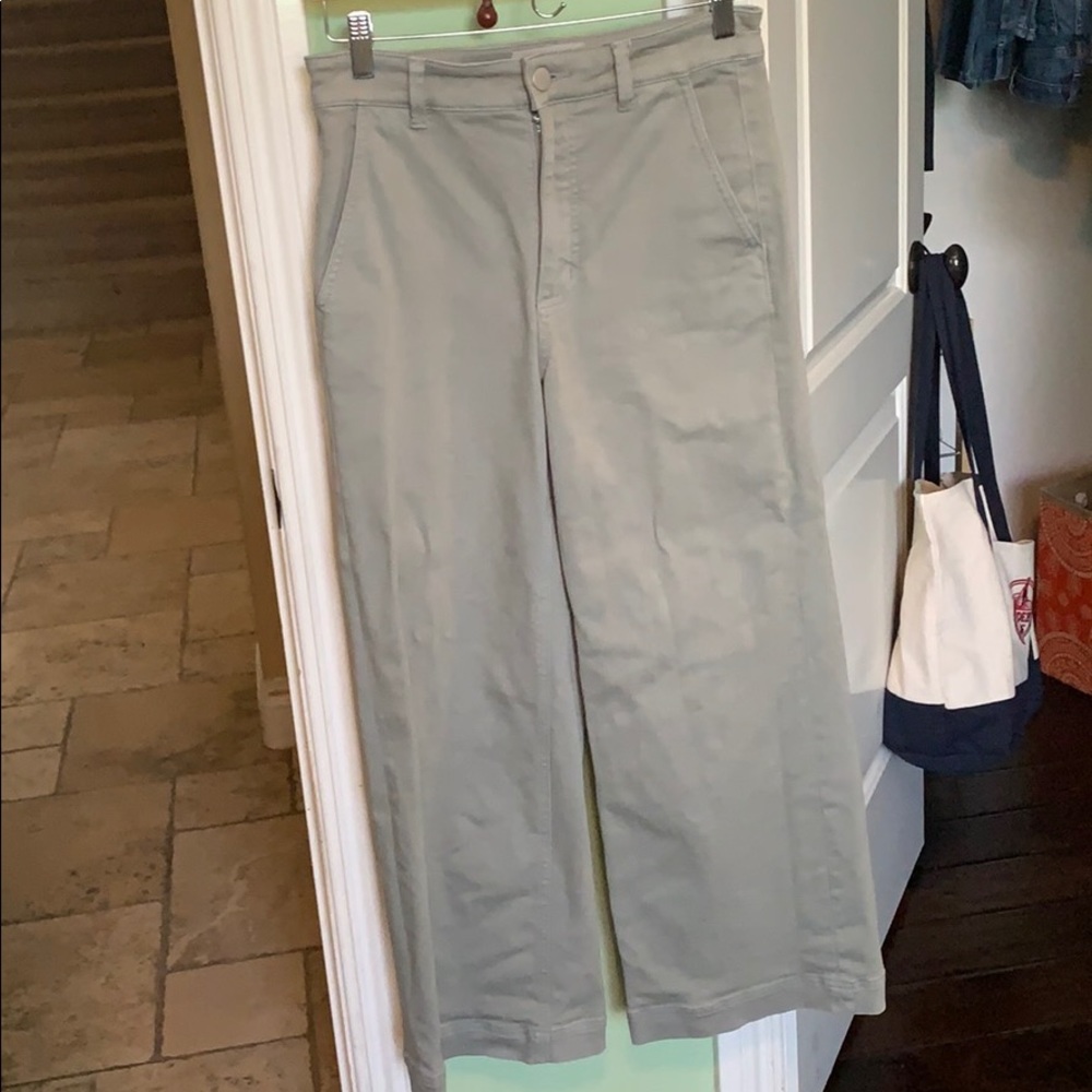 Everlane Wide Leg Crop Pants